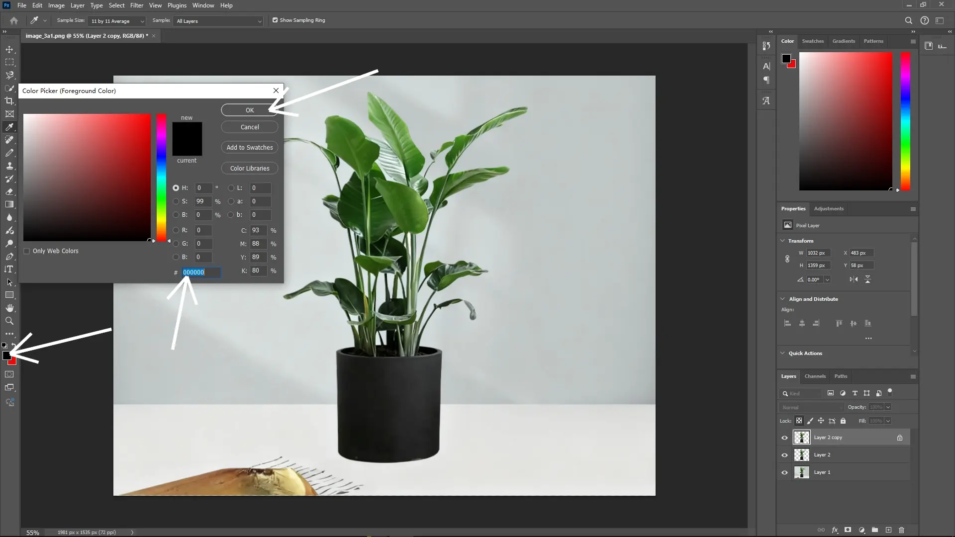 Creating Realistic Corner Shadows in Photoshop: Step 3-1