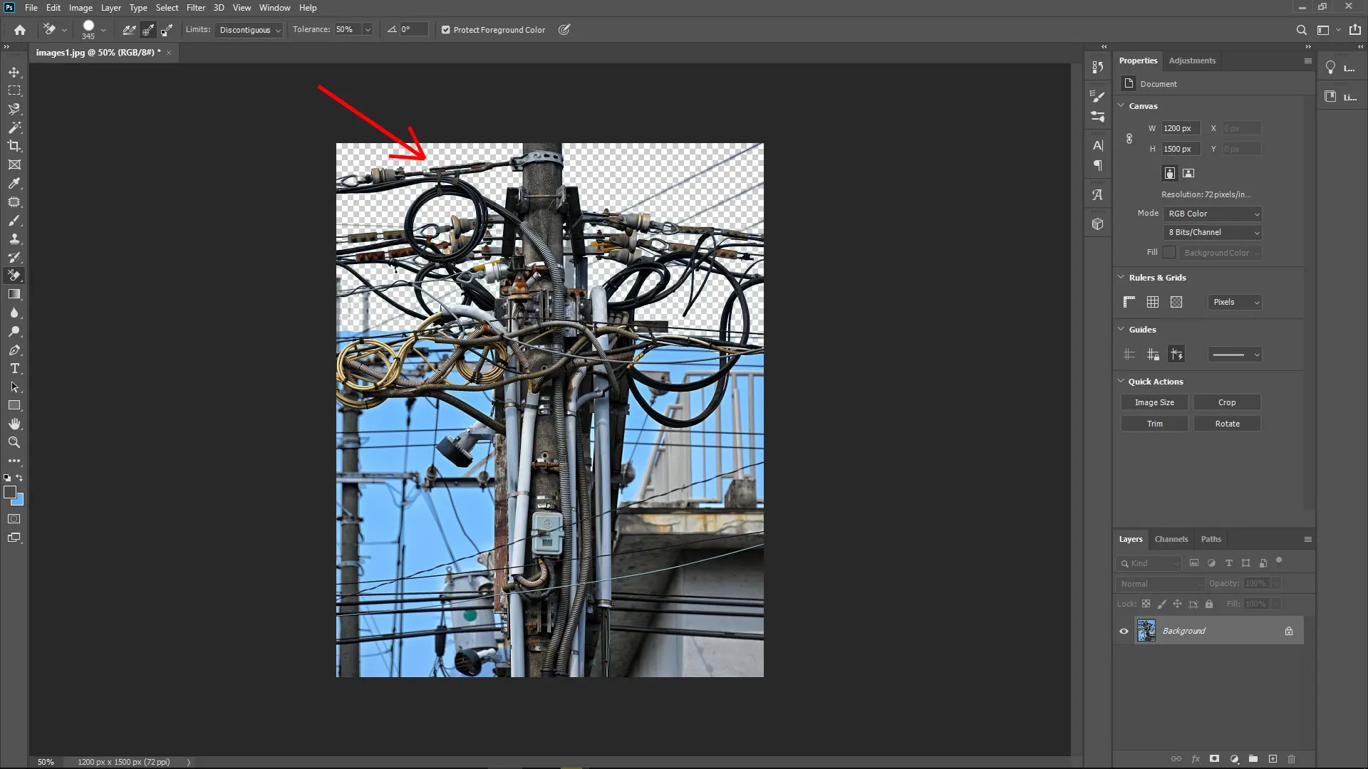 How to Extract Cluttered Objects from a Complex Background：Step 4-1