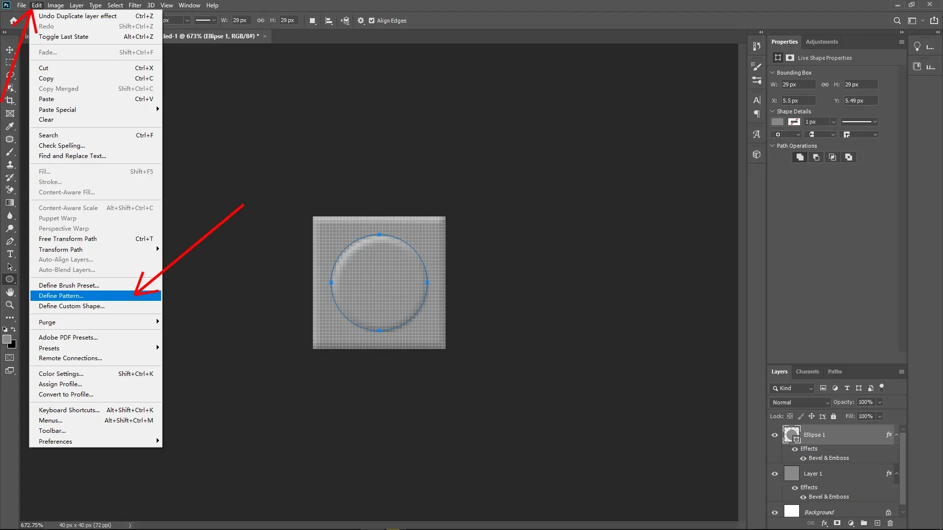 How to Create a Lego Pixel Effect in Photoshop: Step 6-1
