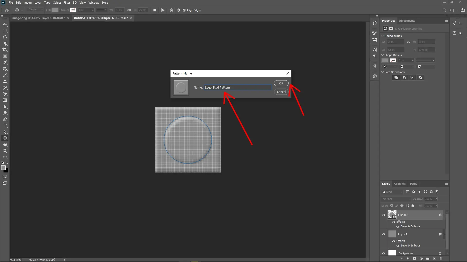 How to Create a Lego Pixel Effect in Photoshop: Step 6-2