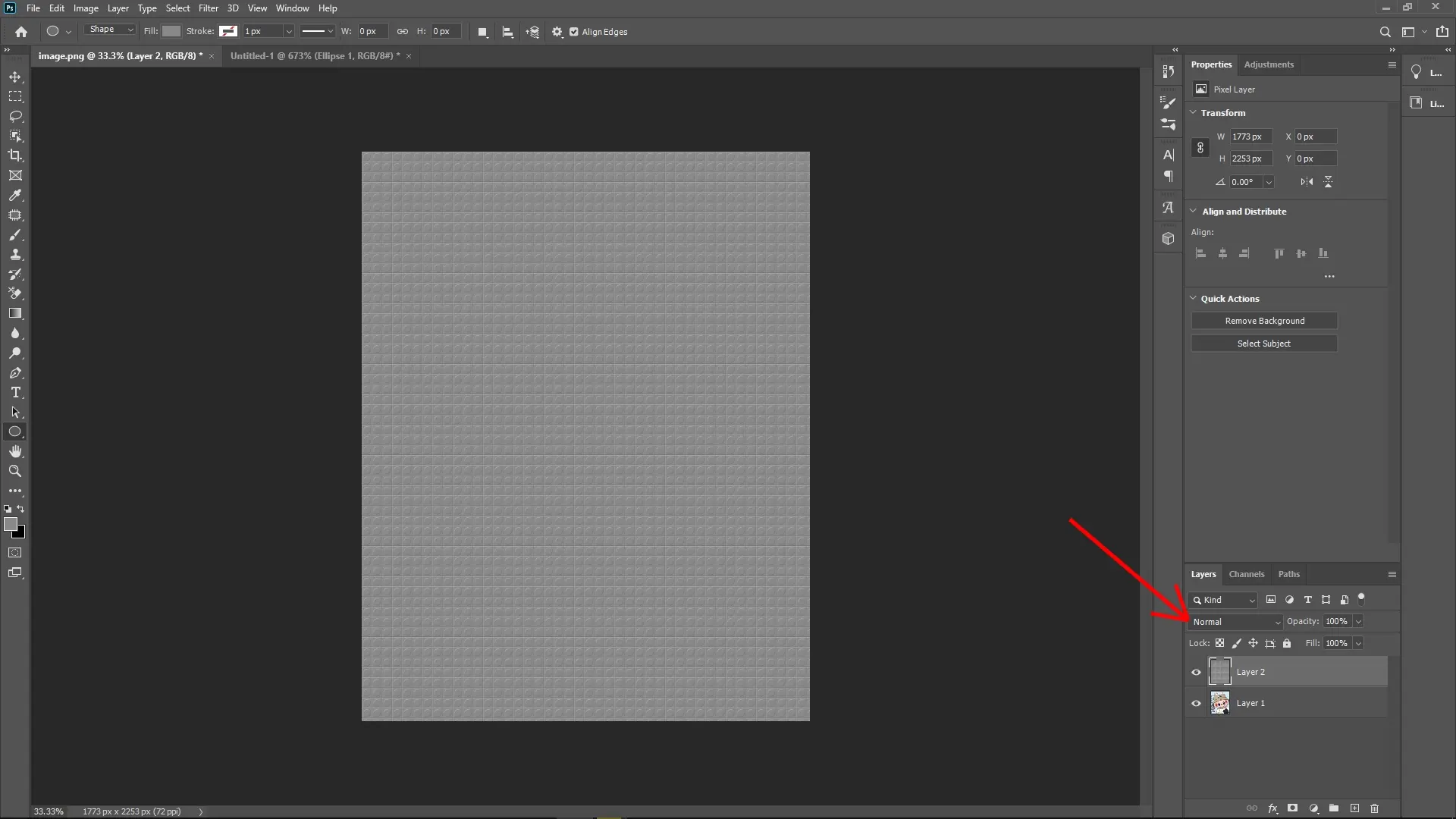 How to Create a Lego Pixel Effect in Photoshop: Step 8-1