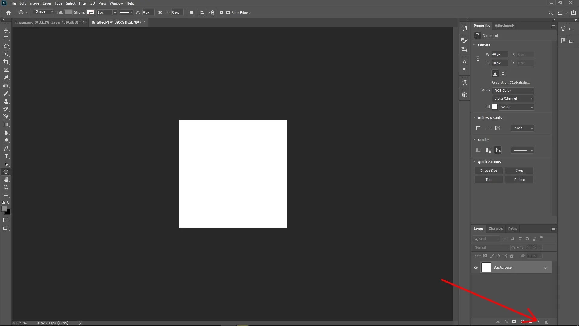 How to Create a Lego Pixel Effect in Photoshop: Step 3-1