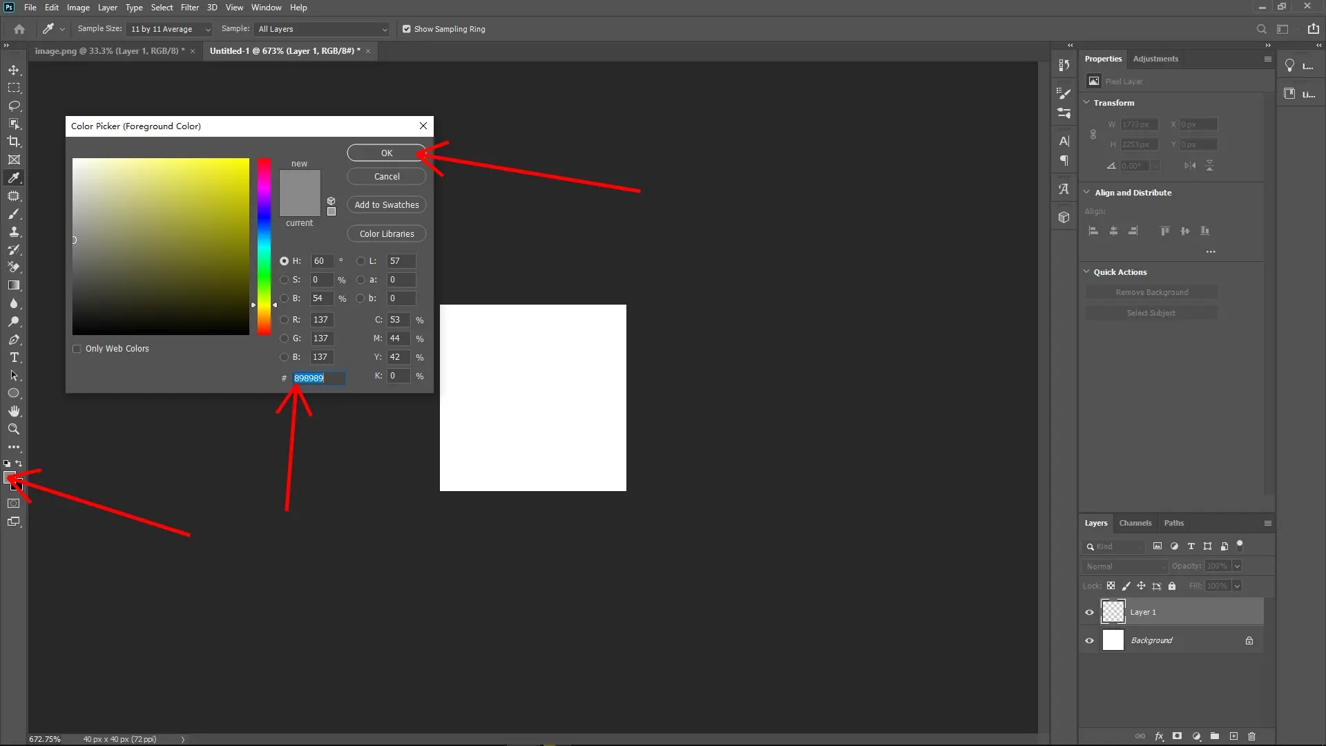 How to Create a Lego Pixel Effect in Photoshop: Step 3-3