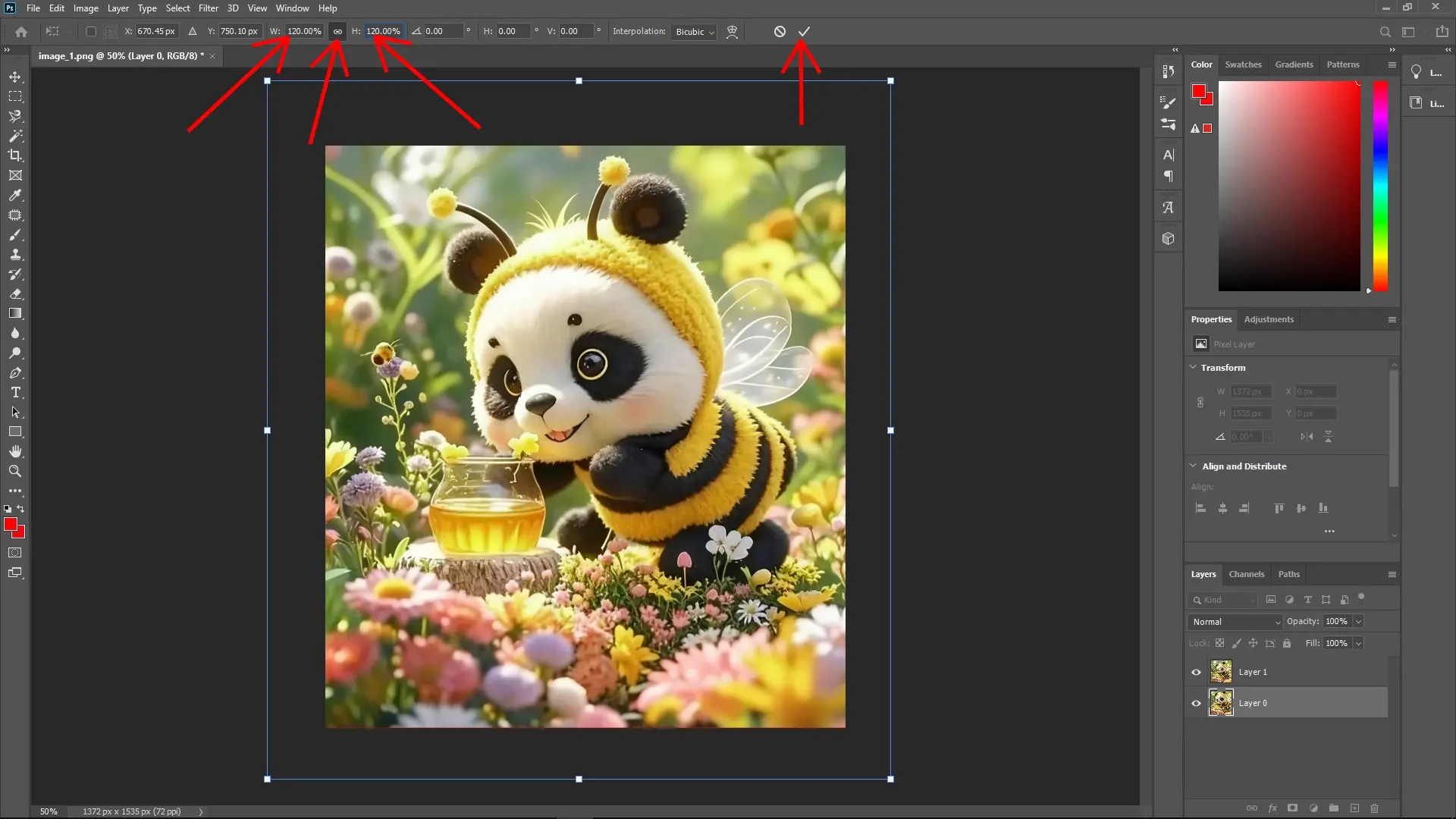 How to Create a Localized Zoom Effect in Photoshop: Step 3
