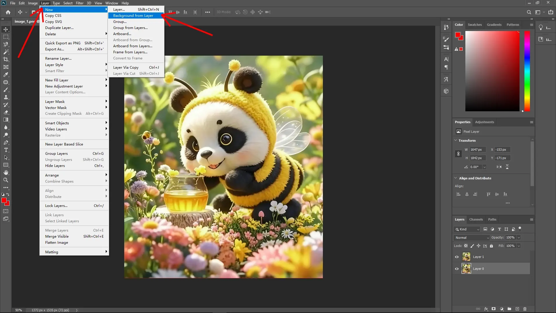 How to Create a Localized Zoom Effect in Photoshop: Step 4