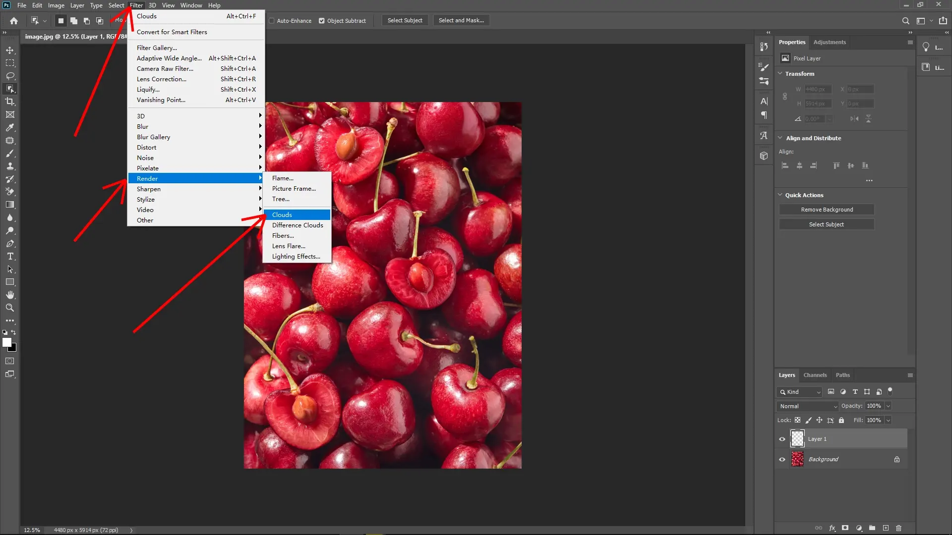 How to Create a Plastic Film Effect on Photos in Photoshop: Step 2
